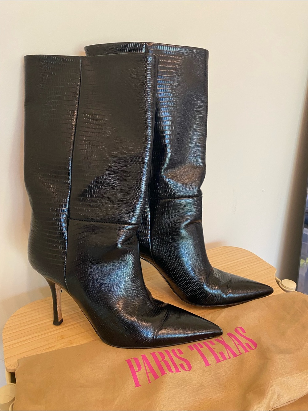 Paris Texas Stiletto Mid-Calf Boots